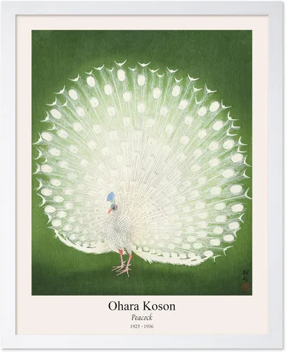 Vista 30 de Poster Master Vintage Ohara Koson Poster - Retro Blooming Lotus Flowers Print - Japanese Art - Flower Illustration - Aesthetic Design - Floral