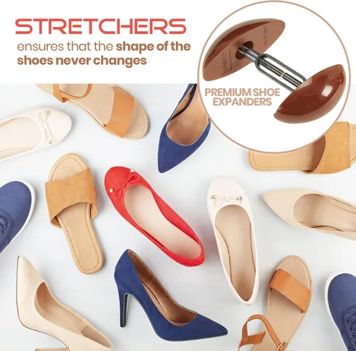 Vista 8 de Shoe Stretcher - Shape Extenders and Width Extender for Men's & Women's Shoes or Boots