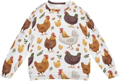 Vista 79 de Plaaee Sudadera de forro polar de manga larga con cuello redondo para niños o niñas, estampado de camiones monstruos, 4T