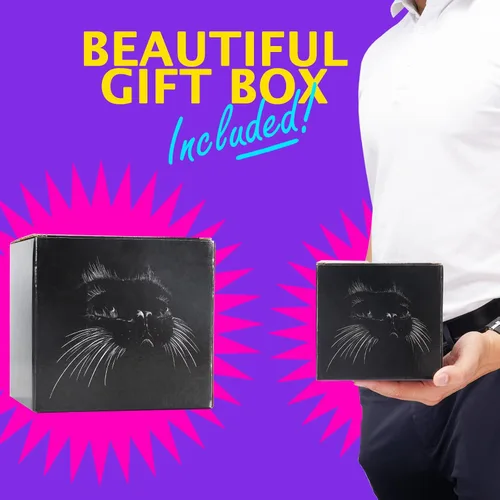 Vista 7 de Taza de café de cerámica con diseño de gato de 14 onzas, regalo para amantes de los gatos, regalos personalizados para inauguración de la casa