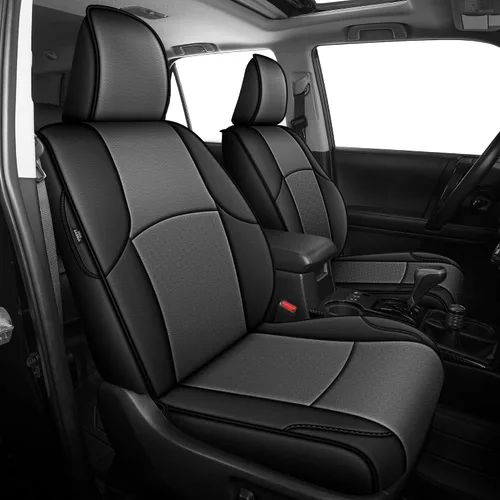 Vista 16 de Seat Covers for Mazda 3 2014 2015 2016 2017 2018 Custom Fit,Faux Leather Waterproof AirbagCompatible Car Seat Cover Full Set Black