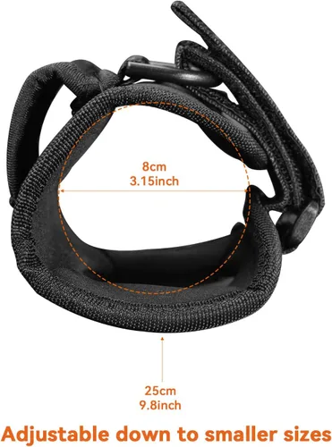Vista 6 de ORCATORCH Diving Flashlight Glove Hands-Free Flashlight Holder Universal Adjustable Wrist Strap Scuba Dive Lights Accessories