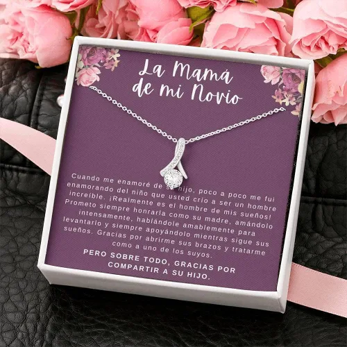Vista 3 de Regalo para La Mamá de mi Novio, Regalo de cumpleaños para La Mamá de mi Novio, Regalo del Día de la Madre para la Mamá del Novio