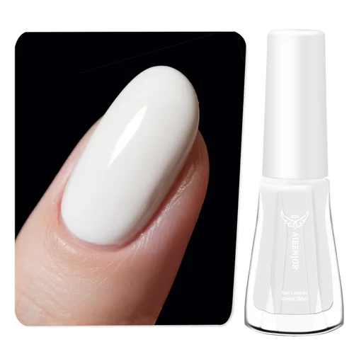 Vista 20 de Esmalte de uñas negro, esmalte de uñas de secado rápido, sin rayas, esmalte de uñas de larga duración para uñas de boda de otoño, manicura acogedora