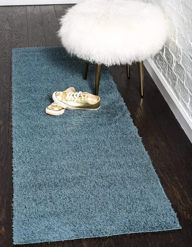Vista 65 de Unique Loom Studio Colección Solid Shag - Alfombra Urbana Moderna Super Suave y de Felpa