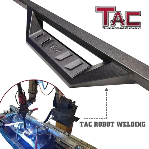 Vista 6 de TAC Sidewinder - Estribos compatibles con Silverado/Sierra 1500 2019-2025 cabina regular Silverado/Sierra 2500/3500 2020-2025 cabina regular de 4