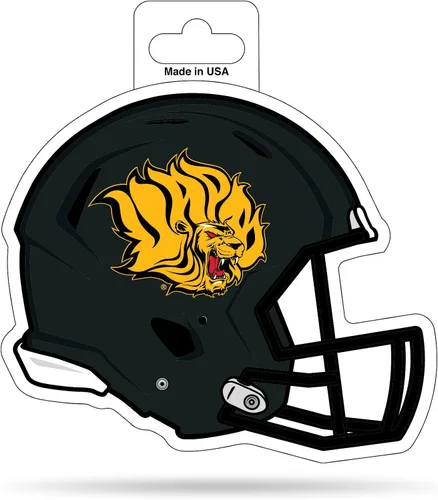 Vista 23 de Rico Industries NCAA - Calcomanía para casco de corte en forma de 4.75 x 5 pulgadas