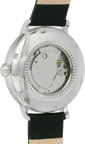 Vista 2 de Orient - Reloj mecánico para hombre, acero inoxidable y cuero, diseño de monarca