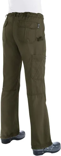 Vista 2 de Koi - Pantalón médico cargo Lindsey resistente para mujer