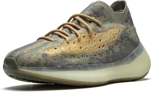 Vista 4 de adidas Yeezy Boost 380 - Avena azul reflectante para hombre, talla Fx9847, Azul Patchwork