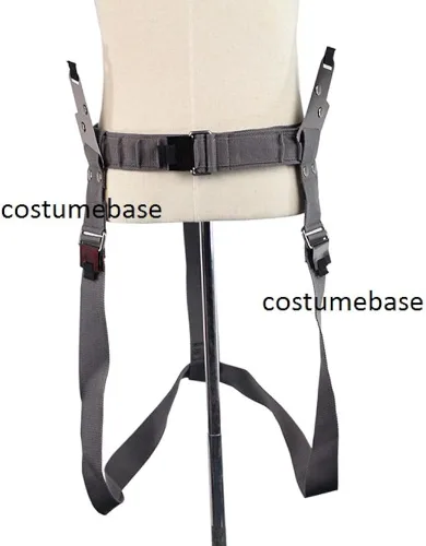 Vista 4 de X-Wing TFA Resistencia Pilot Jumpsuit Pecho Box Chaleco Guantes Cinturón de Star Wars disfraz