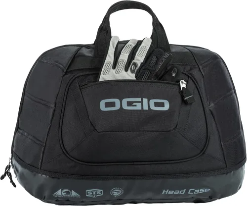 Vista 3 de OGIO Stealth Black Head Case - Bolsa para casco de motocicleta