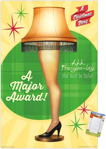 Vista 15 de Trends International A Christmas Story - Póster de pared de lámpara, 34 pulgadas de largo x 22.4 W, versión premium sin marco
