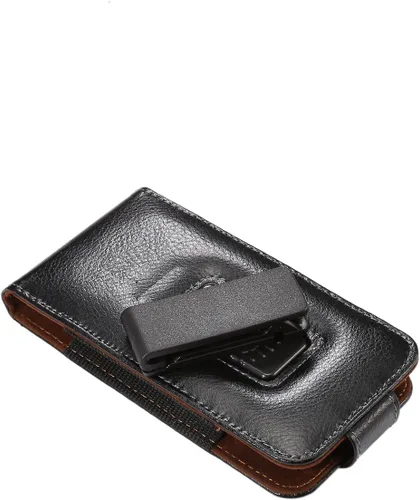 Vista 4 de Funda giratoria de cuero vertical con clip para cinturón para Google Pixel 8 Pro, Pixel 7 Pro, OnePlus 13 OnePlus 12 Samsung Galaxy A35 A15 A55 A25