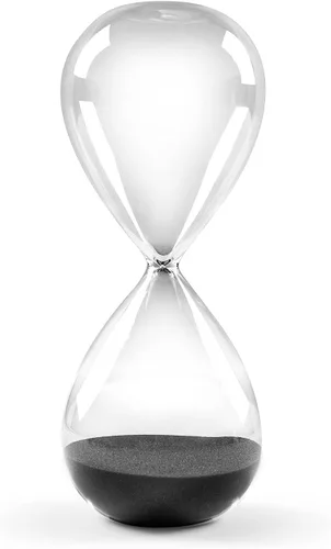 Vista 2 de SWISSELITE - Temporizadores de arena de reloj de arena, reloj de arena inspirado en cristal Para el hogar, escritorio, decoración de oficina