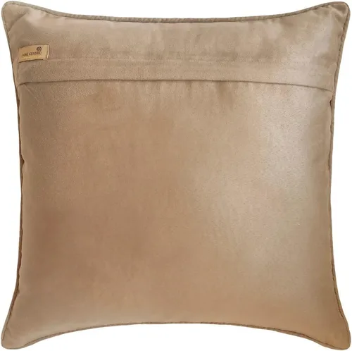 Vista 122 de The HomeCentric Funda de almohada con cremallera, funda de cojín azul de 12 x 12 pulgadas, funda de cojín de algodón bordado para sofá, diseño