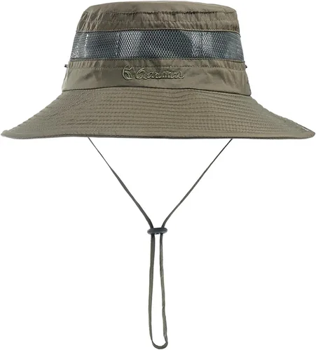 Vista 11 de Wide Sun Hat with UPF 50+ Breathable Protection for Beach Gardening Travel Women Men Beige