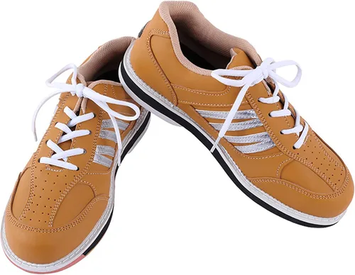 Vista 2 de VEACAM Zapatos de boliche para hombre, zapatos de entrenamiento para gimnasio, casual, transpirable, zapatos de boliche