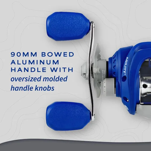 Vista 8 de Shakespeare Agility Low Profile Fishing Reel