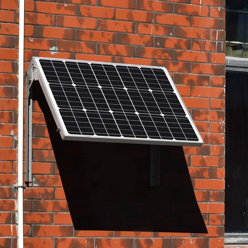 Vista 7 de SUNER POWE - Soportes de montaje en panel solar ajustables de 50 W, soportes inclinables de montaje plegables para pared, techo, caravana y sistema