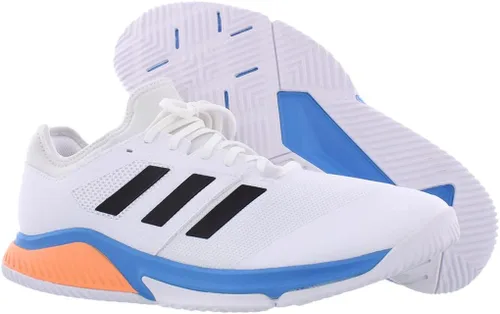 Vista 4 de adidas Rebote del equipo de la cancha, BlancoNegroAzul Pulso