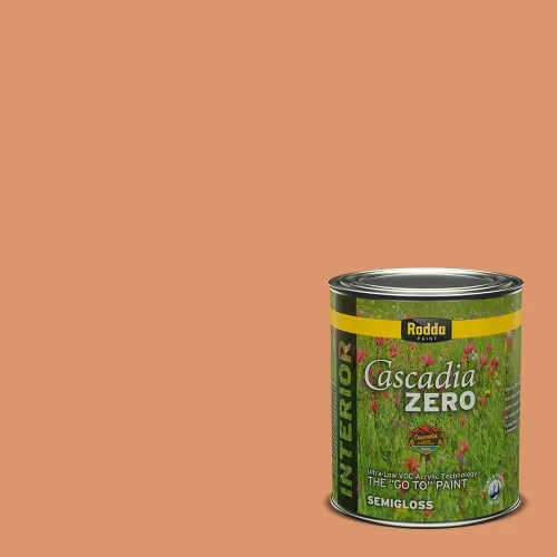 Vista 227 de Rodda Paint CASCADIA ZERO - Pintura plana e imprimación para interiores en uno, cuarto de galón, crema de ballet