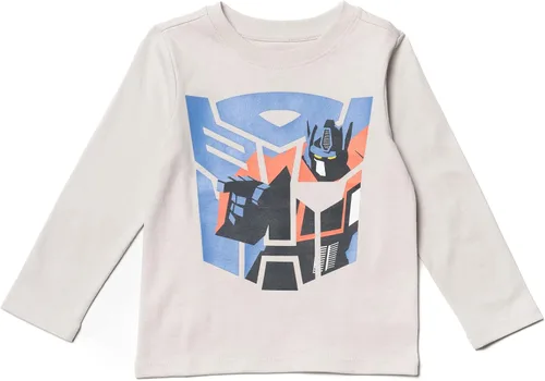 Vista 3 de Transformers Optimus Prime Bumblebee - Paquete de 2 camisetas para niños pequeños y grandes