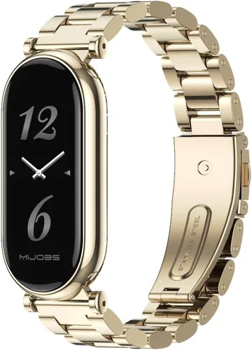Vista 10 de Correa para Xiaomi Mi Band 10/9/8, Correa de Reemplazo Transpirable para Mi Fit Band 9, Correas de Pulsera Inteligente, Pulsera de Tobillo para Negro