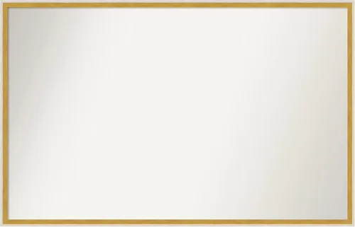 Vista 143 de Amanti Art Espejo de baño blanco para sobre el fregadero, 22 x 45 pulgadas, espejo de tocador rectangular blanco Lucie, marco de madera moderno