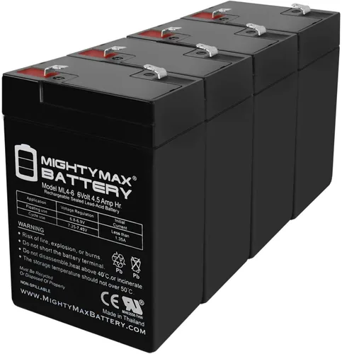 Vista 8 de Mighty Max Battery Batería de repuesto de 6V 4.5AH para Neata NT6-4.0X