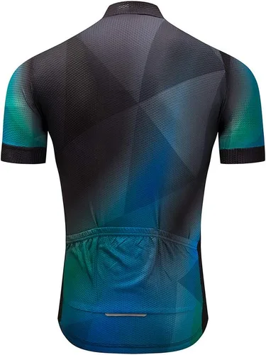Vista 143 de Weimostar Hombre Ciclismo Jersey Manga Corta Bicicleta Ropa Multicolor Diamante