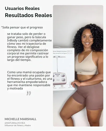 Vista 7 de InBody Dial H20 Báscula de composición corporal más precisa Báscula inteligente con IMC, grasa corporal, masa muscular Báscula