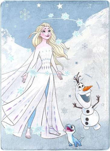 Vista 7 de Northwest Manta Frozen Silk Touch, 46 x 60 pulgadas, Snow Play