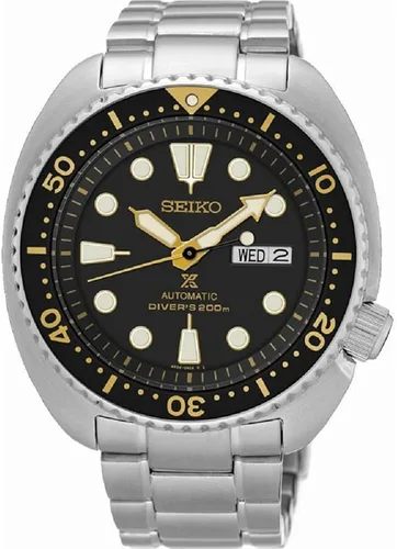 Vista 4 de Seiko Prospex SRPE91K1 reloj automático para hombre con esfera negra