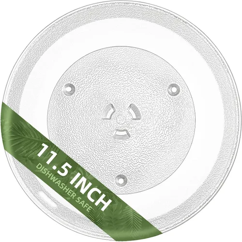 Vista 15 de Plato giratorio para microondas de 10.5 pulgadas compatible con Emerson 252100500497, placa de vidrio de repuesto para microondas de 10 1/2 pulgadas