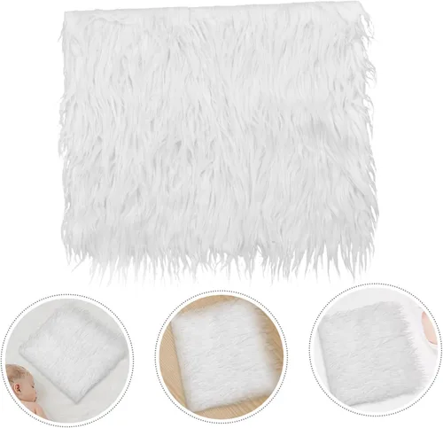 Vista 9 de NUOBESTY Manta de accesorios para fotos de bebé, alfombra para niños, disfraces de niño, alfombra de fotografía para recién nacidos, alfombra