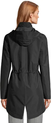 Vista 4 de Lands' End Parka impermeable con aislamiento 3 en 1 para mujer, Negro