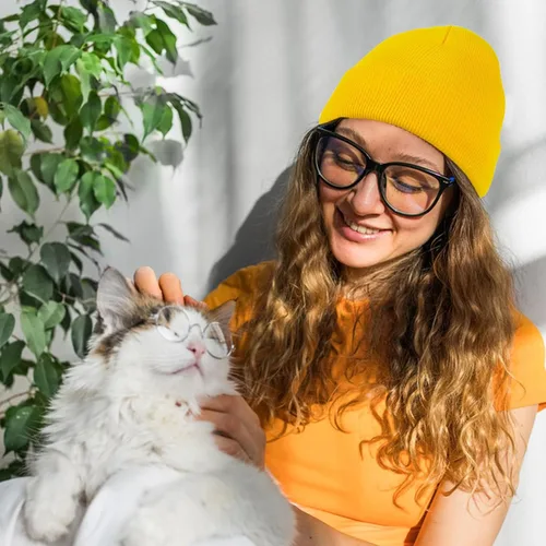 Vista 53 de American Trends Gorro para hombre y mujer, gorro de punto suave y lindo con diseño de calavera