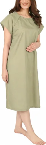 Vista 19 de Utopia Care Bata de hospital para mujer, suave, cómoda y elegante bata de paciente