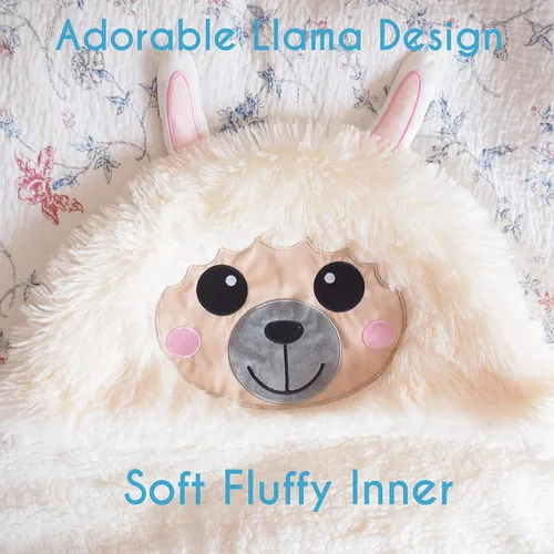 Vista 7 de Manta de llama para adultos, manta de lana Sherpa de alpaca, regalos de llama para niñas, mujeres, hombres y niños, esponjosa, cálida y acogedora