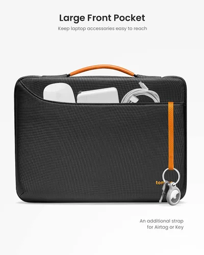 Vista 6 de tomtoc Funda protectora 360 para MacBook Pro M5/M4/M3/M2/M1 Pro/Max A3426 A3427 A3434 A3112 A3401 A3185, resistente al agua, compatible con iPad