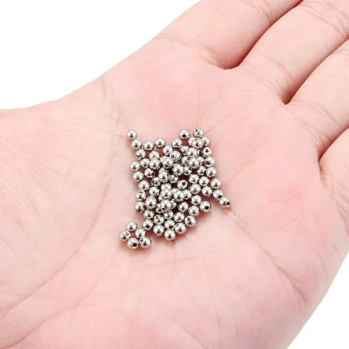 Vista 16 de Ruifan - 60-80 unidades, bolas de repuesto de acero quirúrgico 316L, joyería corporal, piercing, 16G 14G, producto unisex, para roscar en barra