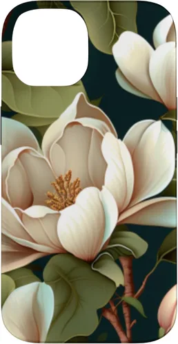 Vista 4 de Carcasa Magnolia Floral para iPhone 17
