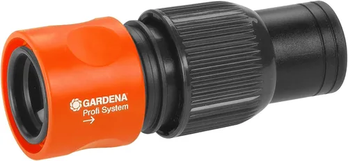 Vista 10 de Gardena Profi System (Maxi Flow) - Conector de manguera con válvula de control