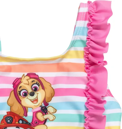 Vista 6 de Paw Patrol Marshall Chase Skye - Traje de baño de una pieza para niñas y niños pequeños