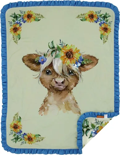 Vista 10 de Dear Baby Gear - Mantas reversibles para bebé - Manta suave para recién nacido - Blanco para niños pequeños - Manta para niños y niñas - Mantas