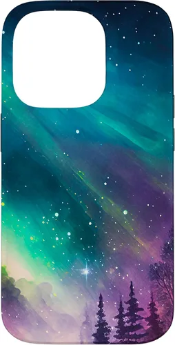 Vista 17 de Northern Lights and Sky Iceland Norway Aurora Borealis Case for iPhone 17