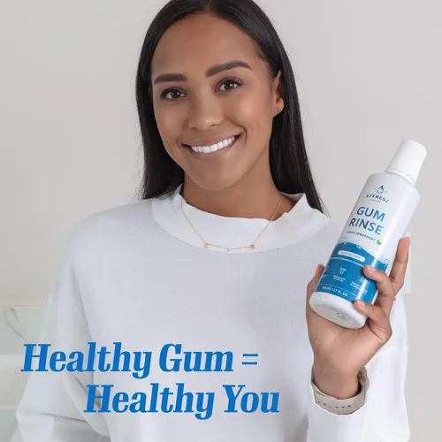 Vista 2 de Everest - Enjuague bucal natural para tratamiento de gingivitis, enjuague bucal bucal seco para adultos y adolescentes, enjuague bucal sin alcohol