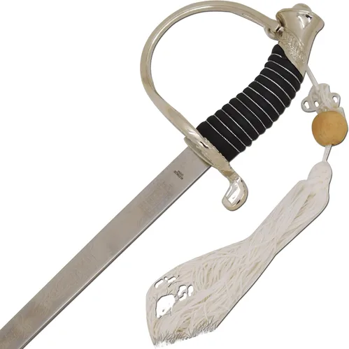 Vista 31 de Medieval Warrior Sable conmemorativo de caballería estadounidense con vaina