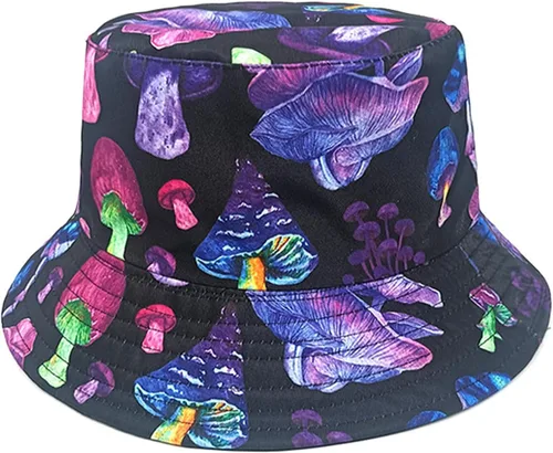 Vista 9 de Sombrero de pescador retro de los años 80 y 90 para mujeres y hombres, sombrero de pescador de moda, plegable, accesorios para rave, sombrero